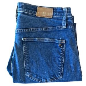 Madewell High Rise Skinny Jeans Medium Wash Denim Womens Size 28 Perfect Denim